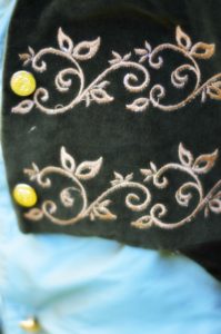 Prince Charming jacket embroidery