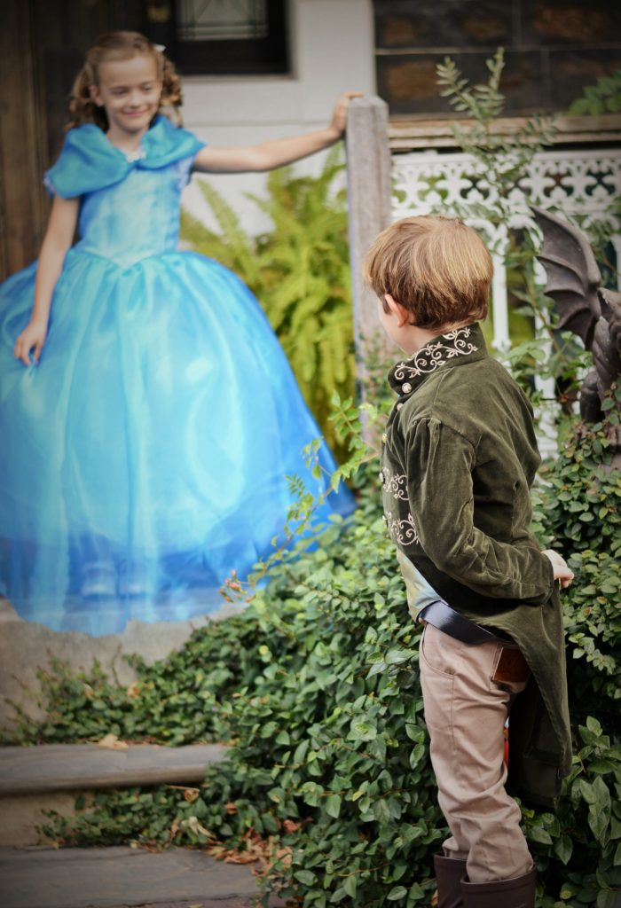 Cinderella dress and Prince Charming Jacket cosplay